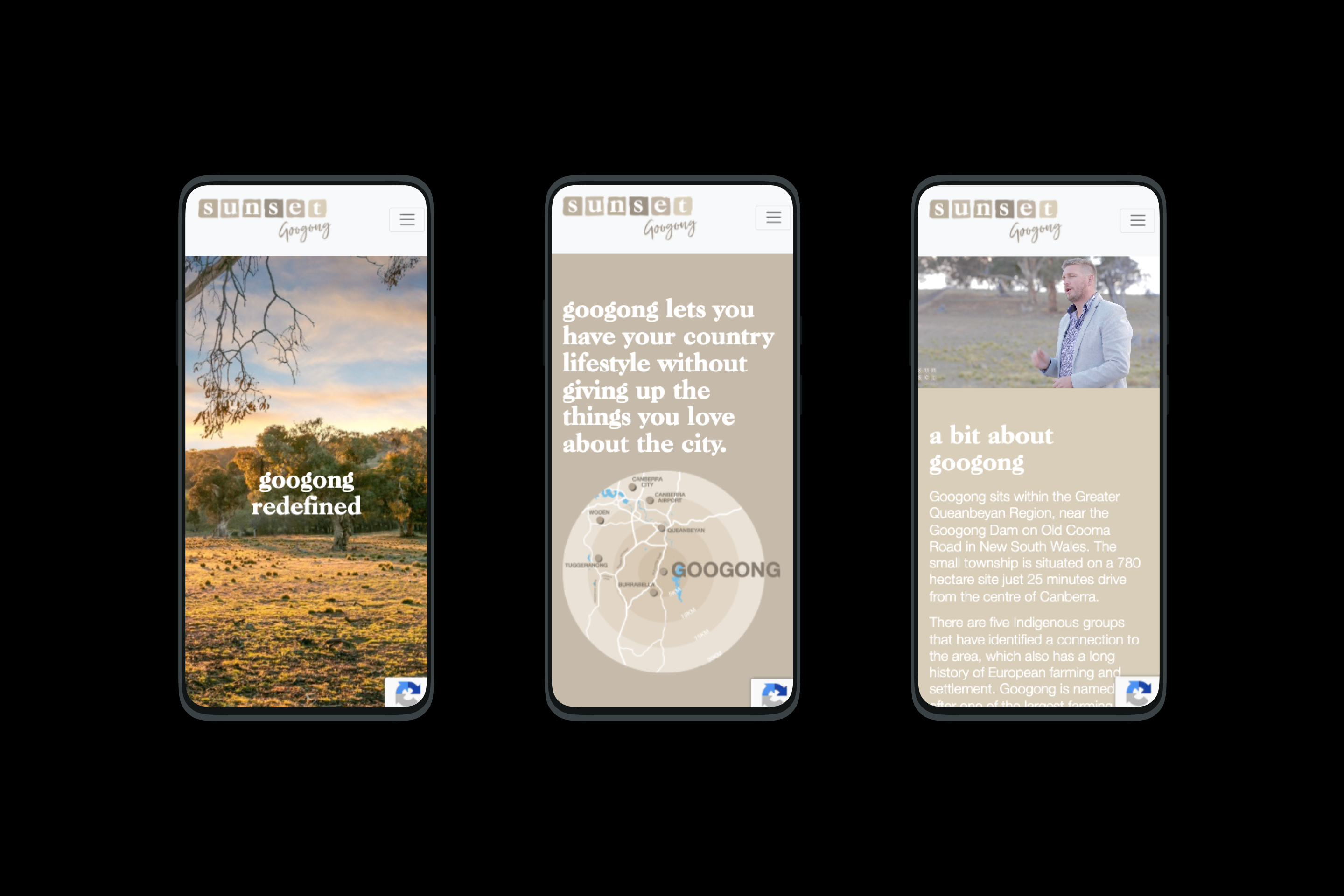 FIBER Sunset Googong From 2018